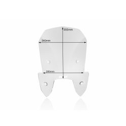 WRS szélvédő plexi  INTER 1290 SPRADV/T 