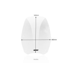 WRS szélvédő plexi  TOUR SH 125/150 víztiszta