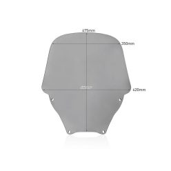 WRS szélvédő plexi  STNDRD HON FORZA 350 füst színű