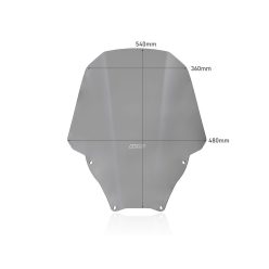 WRS szélvédő plexi  TOUR HON FORZA 350  füst színű