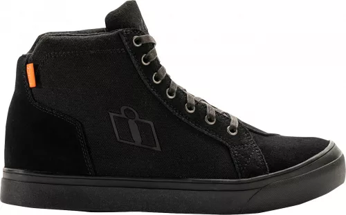 Icon motoros cipő Carga CE | Black