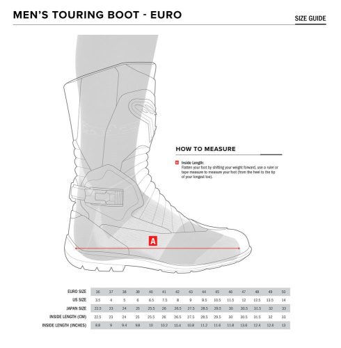 ALPINESTARS RT-7 Drystar® MOTOROS Csizma | Black/Red