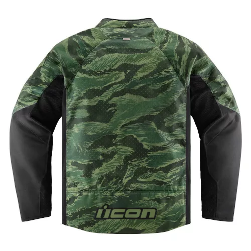 ICON motoros kabát HOOLIGAN CE TIGER'S BLOOD - Green