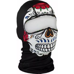ZAN HEADGEAR BALACLAVA POLY MUERTE SKULL motoros maszk