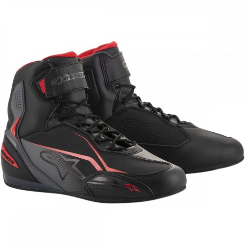 ALPINESTARS FASTER 3 MOTOROS CIPŐ | Black-gray-red