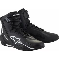 ALPINESTARS FASTER 4 MOTOROS CIPŐ | Black/White