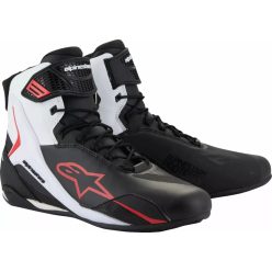 ALPINESTARS FASTER 4 MOTOROS CIPŐ | Black/White/Red