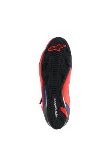 ALPINESTARS MM93 FASTER 4 MOTOROS CIPŐ | Red Fluo/Dark Blue | Marc Marquez