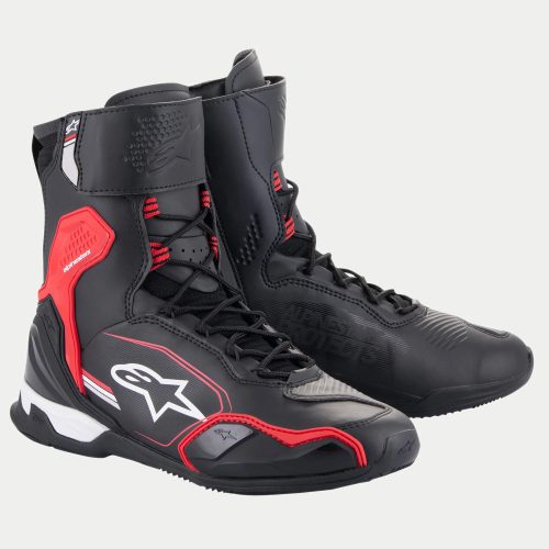 ALPINESTARS SUPERFASTER MOTOROS CIPŐ | Black/Bright Red/White