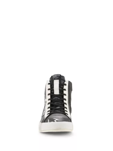 Alpinestars Stated Flair SH motoros cipő | Black/White