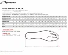 Alpinestars Stated Flair SH motoros cipő | Black/White
