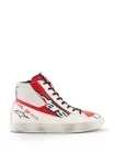 Alpinestars Stated Flair SH motoros cipő | Red/White