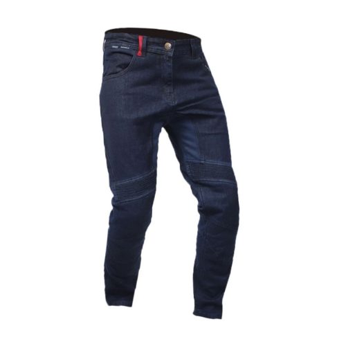 Trilobite férfi motoros farmer Strada Slim Fit / CE AA black