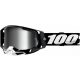 100% cross szemüveg RACECRAFT 2 BK MIR SIL