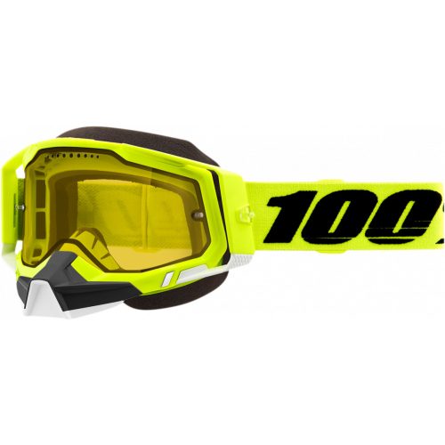 100% cross szemüveg Racecraft 2 Snow Goggles BK YL