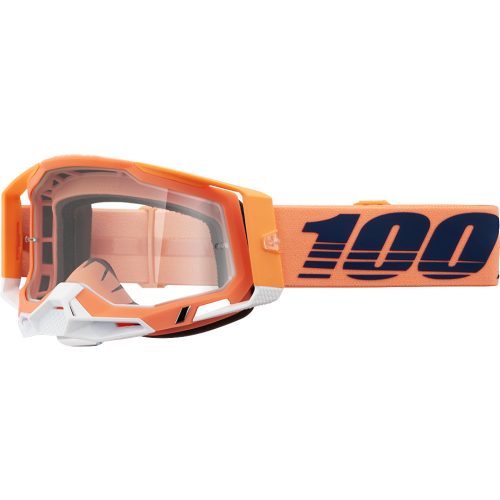100% cross szemüveg Racecraft 2 Goggles CORAL CLR
