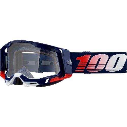 100% cross szemüveg Racecraft 2 Goggles REPUBLIC CLR