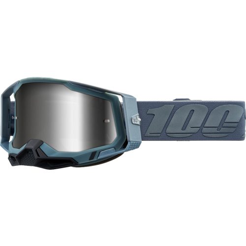 100% cross szemüveg Racecraft 2 Goggles BTTLSHP MIR SIL
