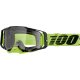 100% cross szemüveg Armega  GOGGLE  Neon Yellow / Black / Clear