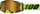 100% cross szemüveg Armega  GOGGLE  Neon Yellow/ Black / mirrored Gold 