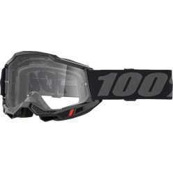 100% cross szemüveg ACCURI 2  GOGGLE  Black / clear