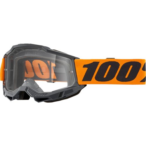 100% cross szemüveg ACCURI 2  GOGGLE  Gray/Orange / clear