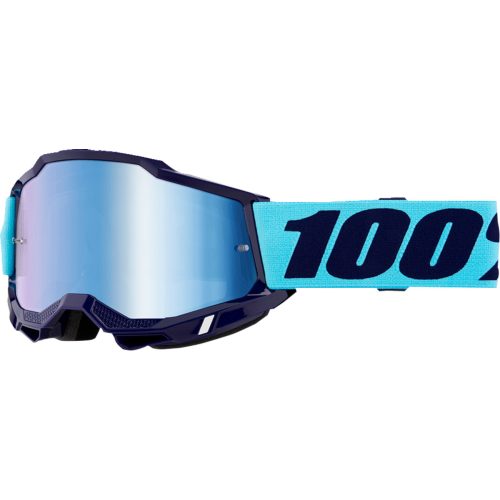 100% cross szemüveg ACCURI 2  GOGGLE  Blue / Mirrored Blue