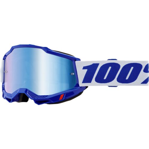 100% cross szemüveg ACCURI 2  GOGGLE  Blue / Mirrored Blue