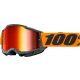 100% cross szemüveg ACCURI 2  GOGGLE  Gray/Orange / Mirrored Red