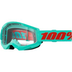 100% cross szemüveg Strata 2  GOGGLE cyan/Clear