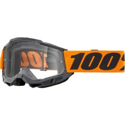   100% cross szemüveg Accuri 2 OTG  GOGGLE  Black/Orange / Clear