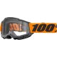 100% cross szemüveg Accuri 2 OTG  GOGGLE  Black/Orange / Clear