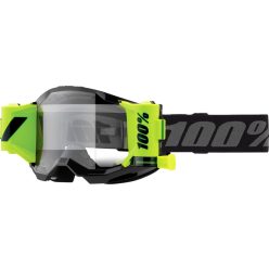 100% cross szemüveg Strata 2 Forecast GOGGLE Black/Clear