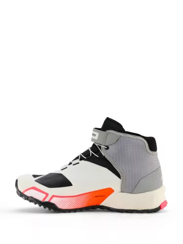 ALPINESTARS Stella CR-X Drystar NŐI MOTOROS CIPŐ | White/Mid Gray/Black/Diva Pink