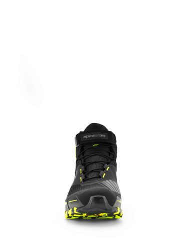 ALPINESTARS CR-X Drystar MOTOROS CIPŐ | Black/Gray/Fluo Yellow