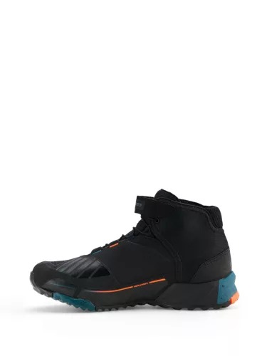 ALPINESTARS CR-X Drystar MOTOROS CIPŐ |  Black/Petrol/Orange Fluo