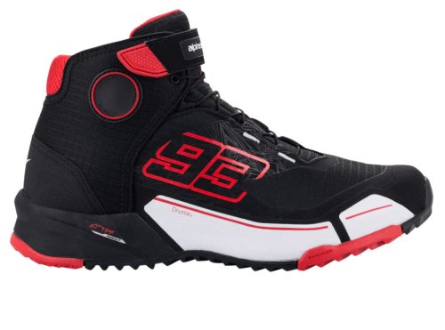ALPINESTARS MARQUEZ MM93 CR-X DRYSTAR MOTOROS CIPŐ | Black/Red/White