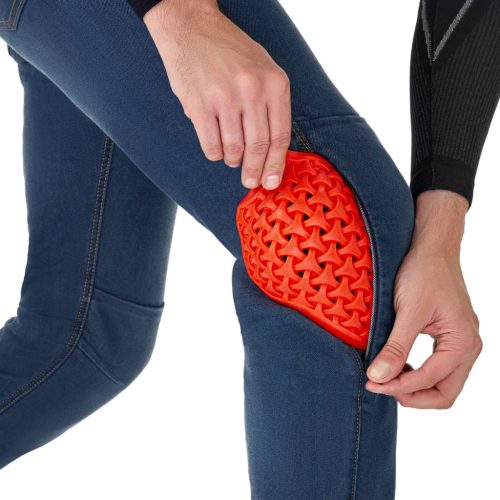 SHIMA RIDGE Férfi motoros farmernadrág | kék