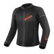 SHIMA X-MESH 2.0 Férfi motoros textil kabát | Black/fluo