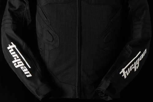 FURYGAN ATOM VENTED EVO Férfi motoros textil kabát | Black/White
