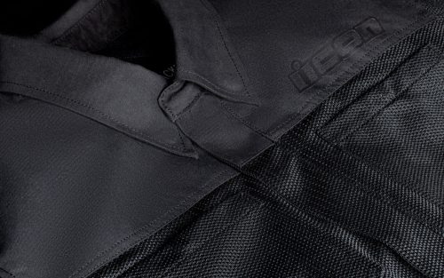 ICON Upstate Mesh CE motoros kabát | BLACK