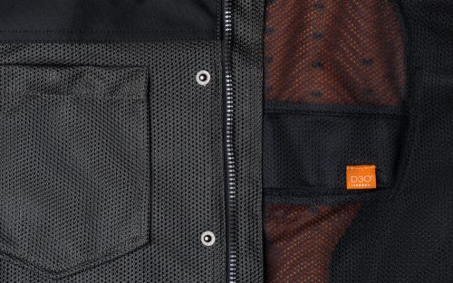 ICON Upstate Mesh CE motoros kabát | GRAY