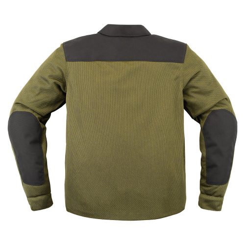 ICON Upstate Mesh CE motoros kabát | GREEN