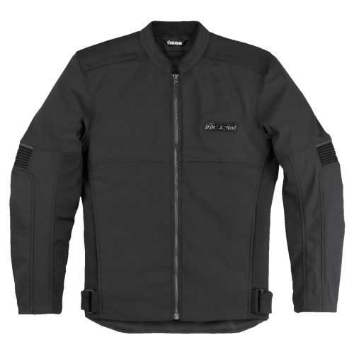 ICON SLABTOWN CE motoros kabát | fekete