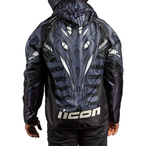 ICON Airform motoros kabát Manik'r | Black