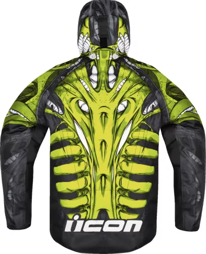 ICON Airform motoros kabát Manik'r | Green