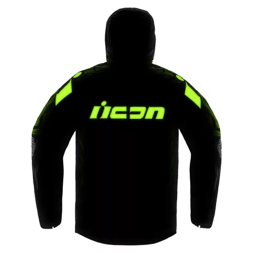 ICON Airform motoros kabát Manik'r | Green