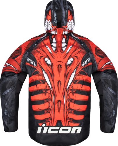 ICON Airform motoros kabát Manik'r | Red