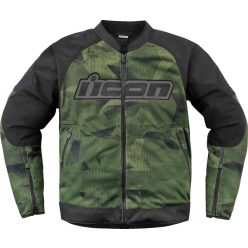 ICON Overlord3 Mesh motoros kabát | Camo green