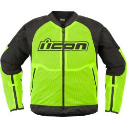 ICON Overlord3 Mesh motoros kabát | Hi-vis